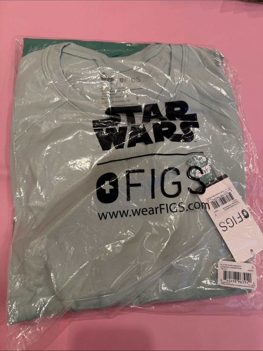 Figs Men new makato underscrub Jade Star Wars Small